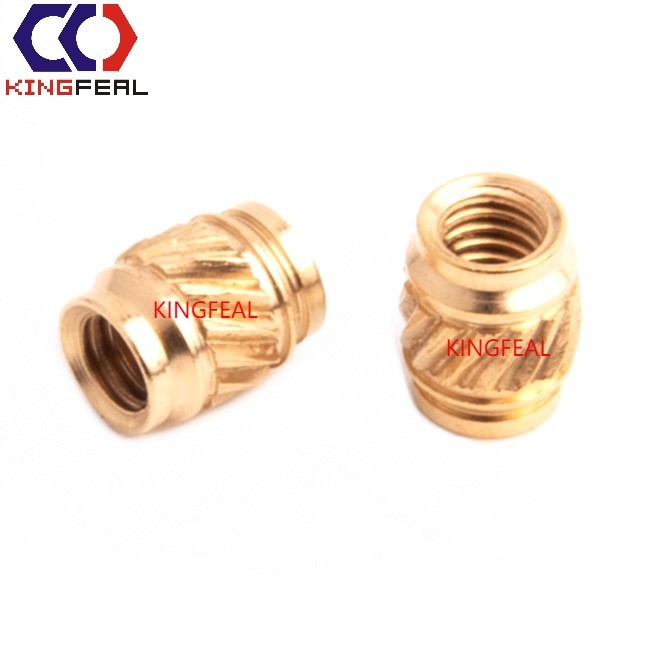 优质热熔铜螺母ISB-256/440/632/832/032/0420滚花双导向对称螺母