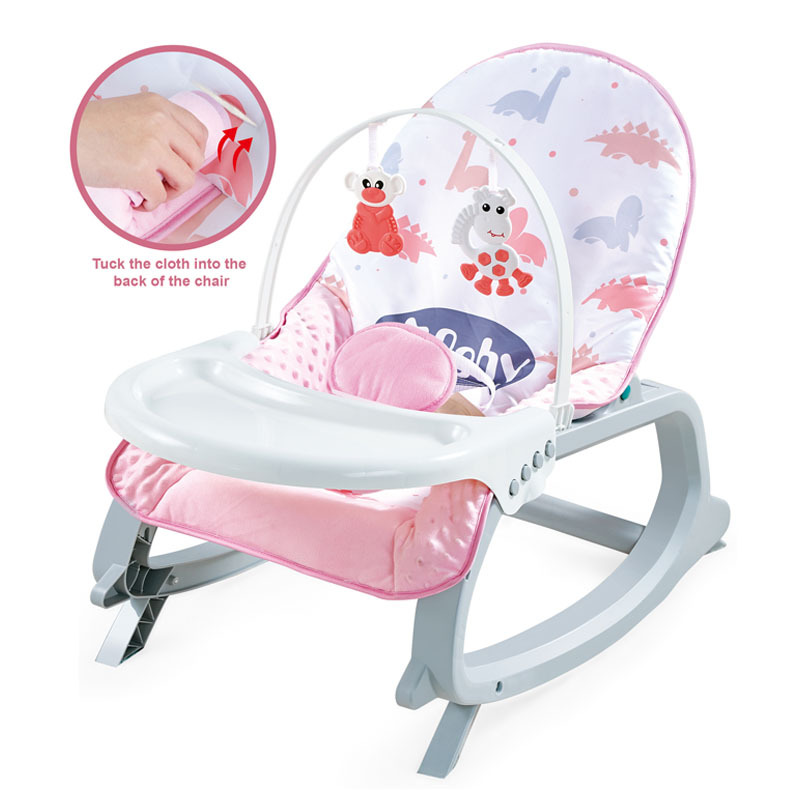 Cross-border New Product Baby Music Rocking Chair Multifunctional Music Vibration Soothing Rocking Bed to Sleep Baby Soothing Rocking Chair