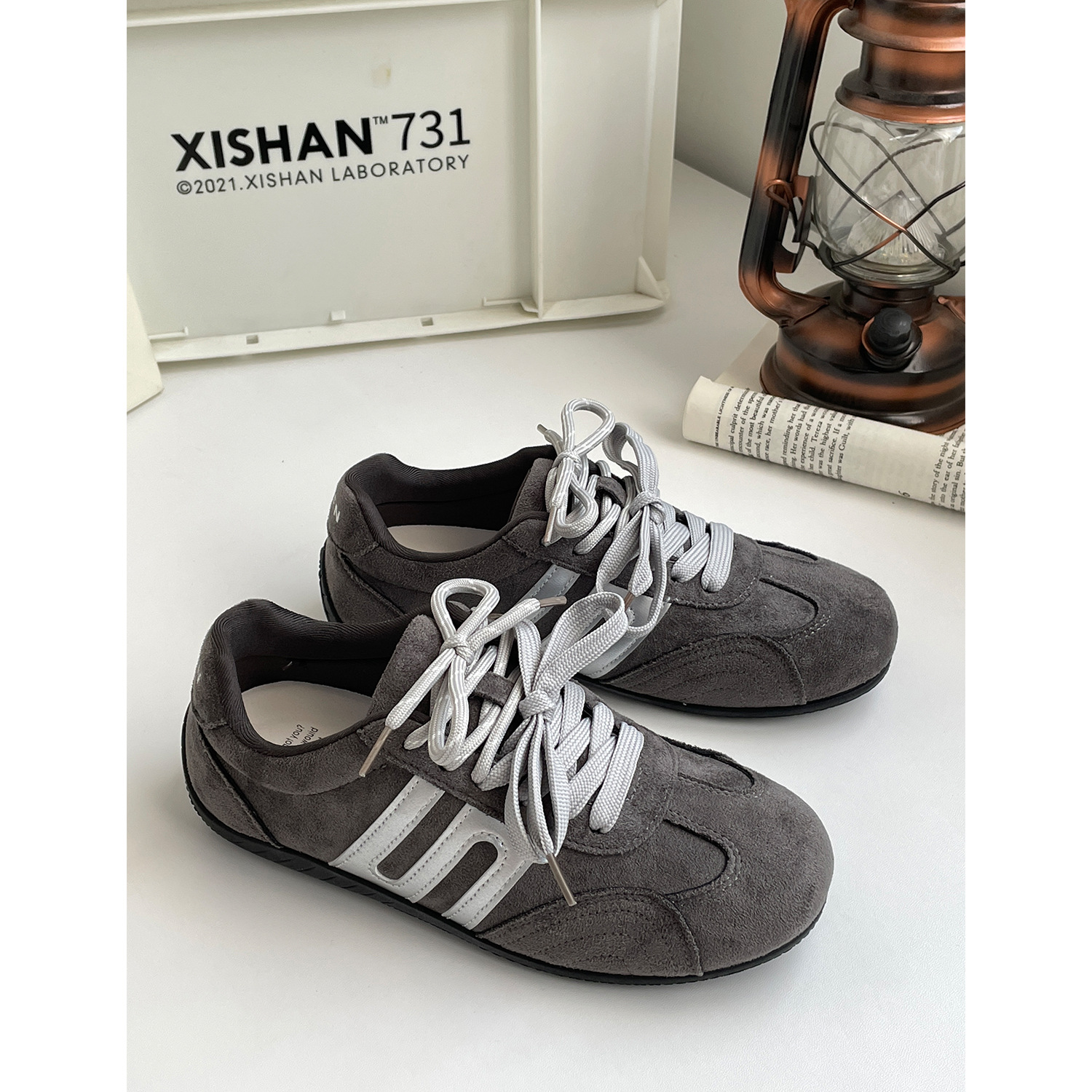 New Hot Sale 2025 Autum New Retro Versatile Racing Sports Comfortable Casual Shoes Mis-5760