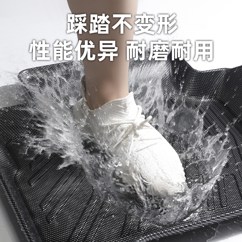 Aplicable a BYD XIAOMI YU7 2025 almohadilla de fibra de carbono 3D para todo clima