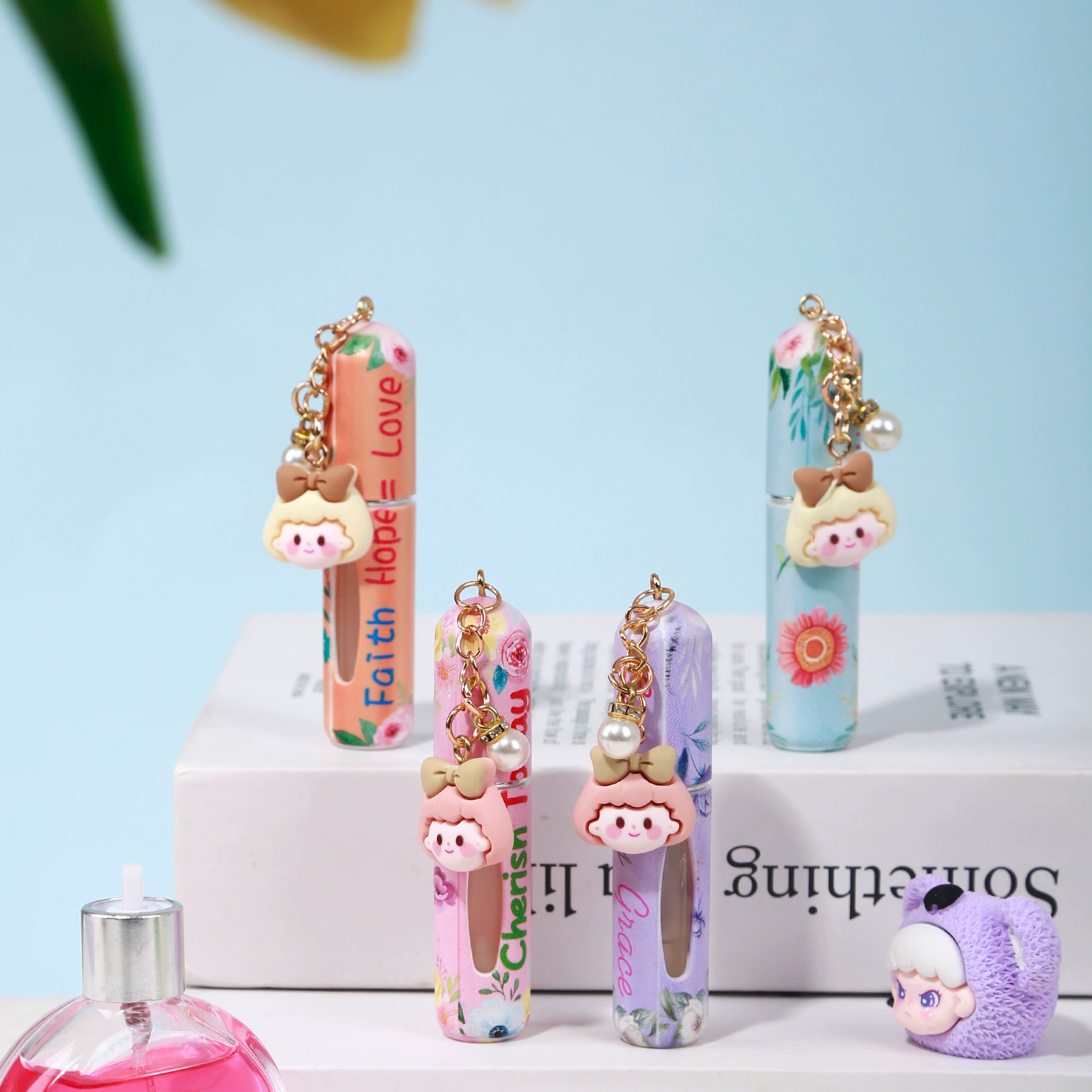 Трансграничные взрывчатые продукты День благодарения спотовые аксессуары 5ML парфюмерная бутылка небольшой образец портативного путешествия спрей прямой зарядки