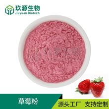 批发食品级草莓粉 草莓汁粉/浓缩粉 维生素C果粉 源头厂家可定制