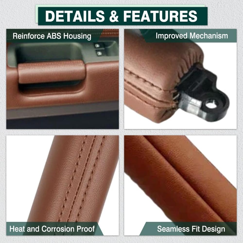 Suitable for Volkswagen Touareg Door Handle, Touareg Door Opening Handle, Leather Armrest, Touareg Door Handle 7L6867161