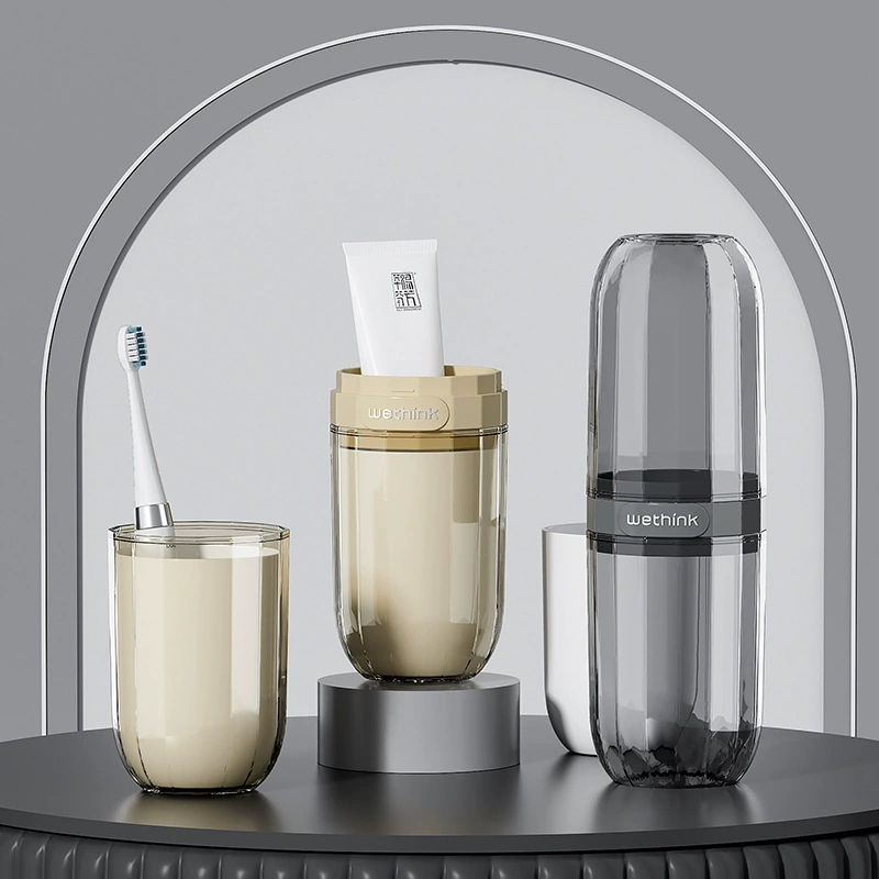 Зубная щетка для мытья чашки для путешествий Зубная щетка для хранения Удобная зубная щетка для чистки зубов