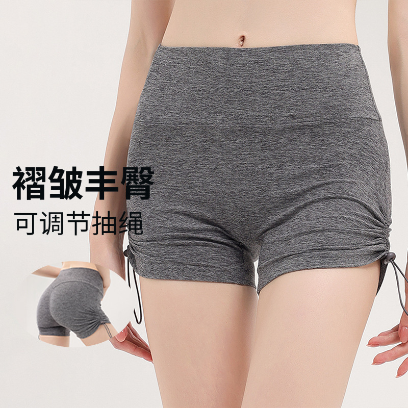 Lulu Yoga New Summer Sports Three-Point Shorts Fitness High Waist Hip Lift Breathable Quick-Drying Drawstring Cycling Pants for Women Lulu Yoga New Summer Sports Three-Point Shorts Fitness High Waist Hip Lift Breathable Quick-Drying Drawstring Cycling Pants for Women