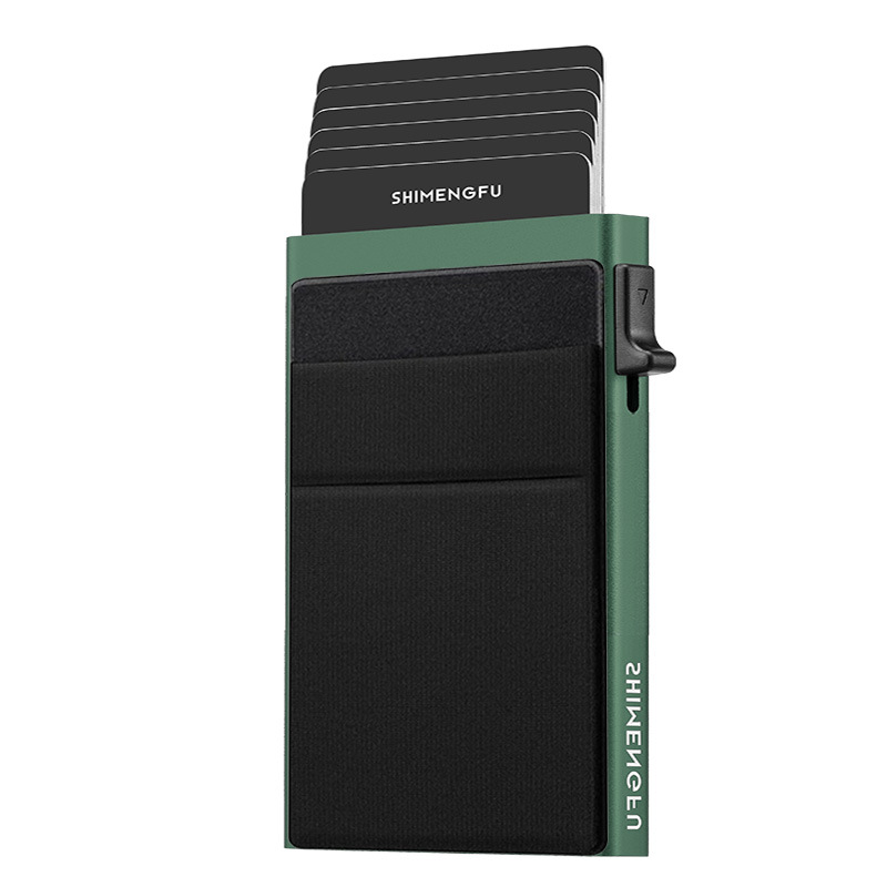 그린+블랙 카드홀더