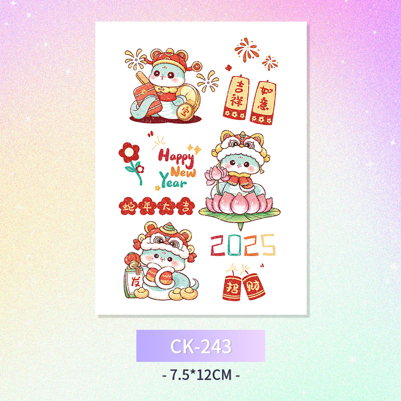 Glitter mariposa cara pegatinas tatuaje pegatinas hadas lavable impermeable de larga duración lindo unicornio ciervo Luna Estrella Planeta