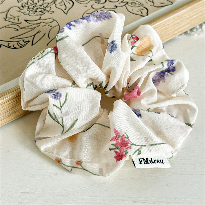 15g Weight Hair Tie Hair Accessories Type 1 Piece Quantity Casual, Holiday Occasion Cloth Material Cherry Pattern All Seasons Season Women's Gender Chinoiserie, Elegant, Lady Style Chinoiserie Elegant Lady Women's Cherry Cloth Hair Tie 9