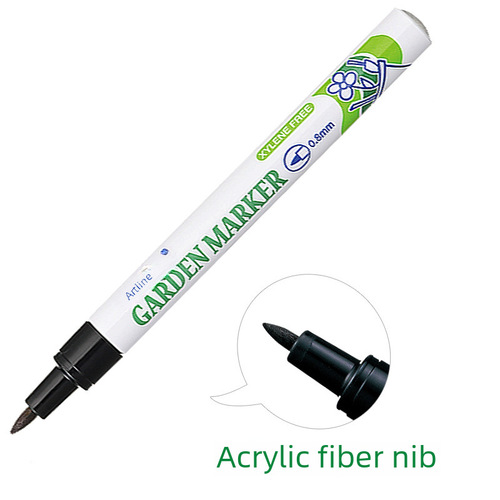 Japanese flag brand - EK-780 outdoor gardening label and pot marking pen, Artline line width 0.8mm