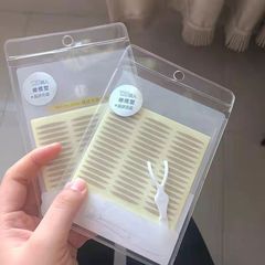 Icicle Lily Series Simple Fenny Double Eyelid Tape 120 Pcs Grid Pattern Invisible Olive Pointed Angle Natural Beauty Eye Mask