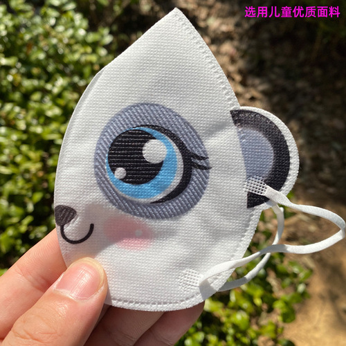 Children's 3D Stereoscopic Protective Summer Lightweight 3-Layer Cartoon-Printed Tiger Design, Cute for Toddlers – Wholesale