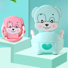 Soft Pad Kids Toilet Seat, Baby Toilet Stool, Foldable Potty Chair for Toddlers, Children's Commode Seat