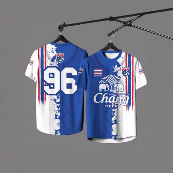 Thailand Chang Elephant 3D Printed Short Sleeve Summer Street Sports T-Shirt Men's Designer Clothing Thailand Chang Elephant 3D Printed Short Sleeve Summer Street Sports T-Shirt Men's Designer Clothing