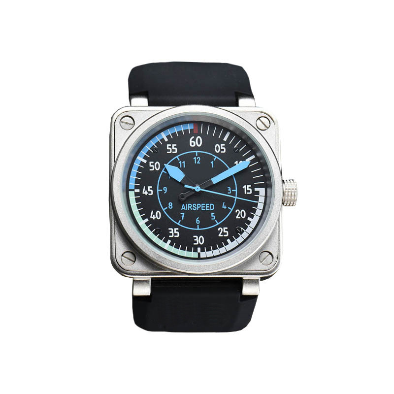 Good Selling Luxury Leisure Multi-functional Mechanical Watches Business Belts Men's Square Watches