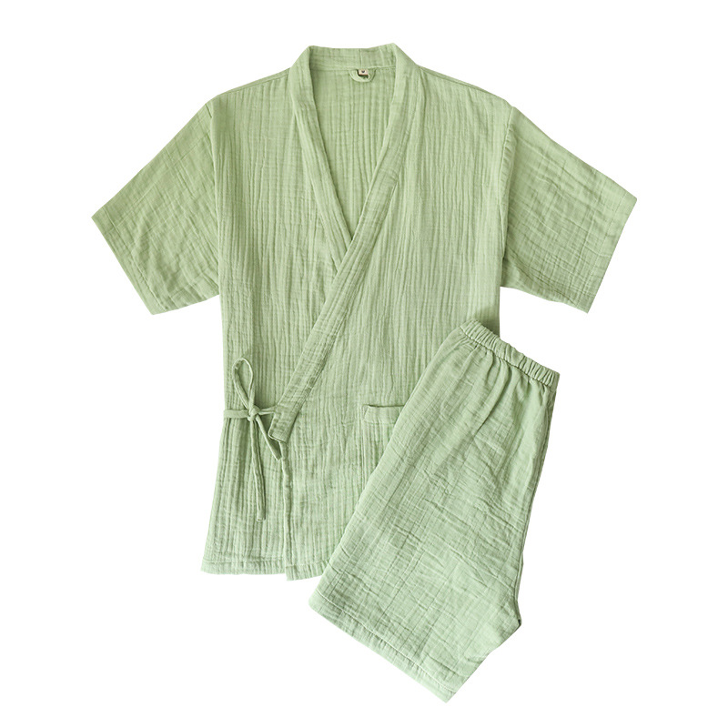 아보카도 그린 (거즈 스플릿 바이어스의 3 층)