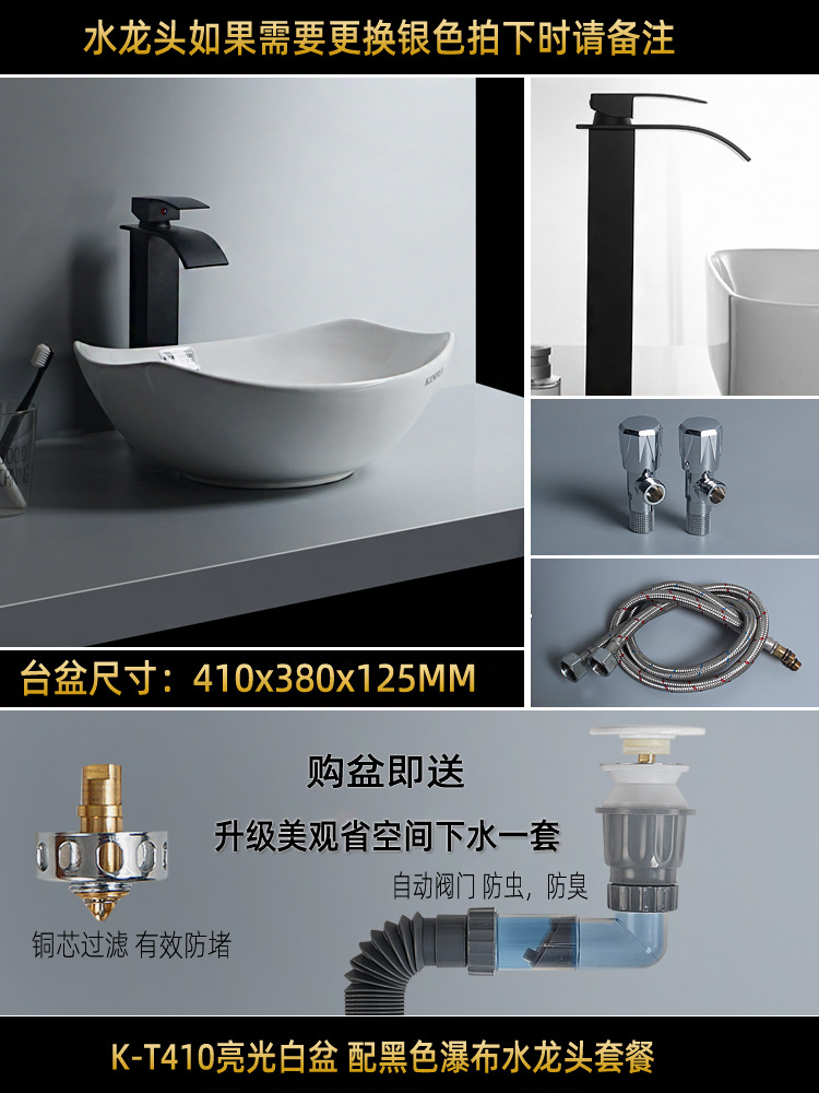 Cerámica creativa lavabo lava