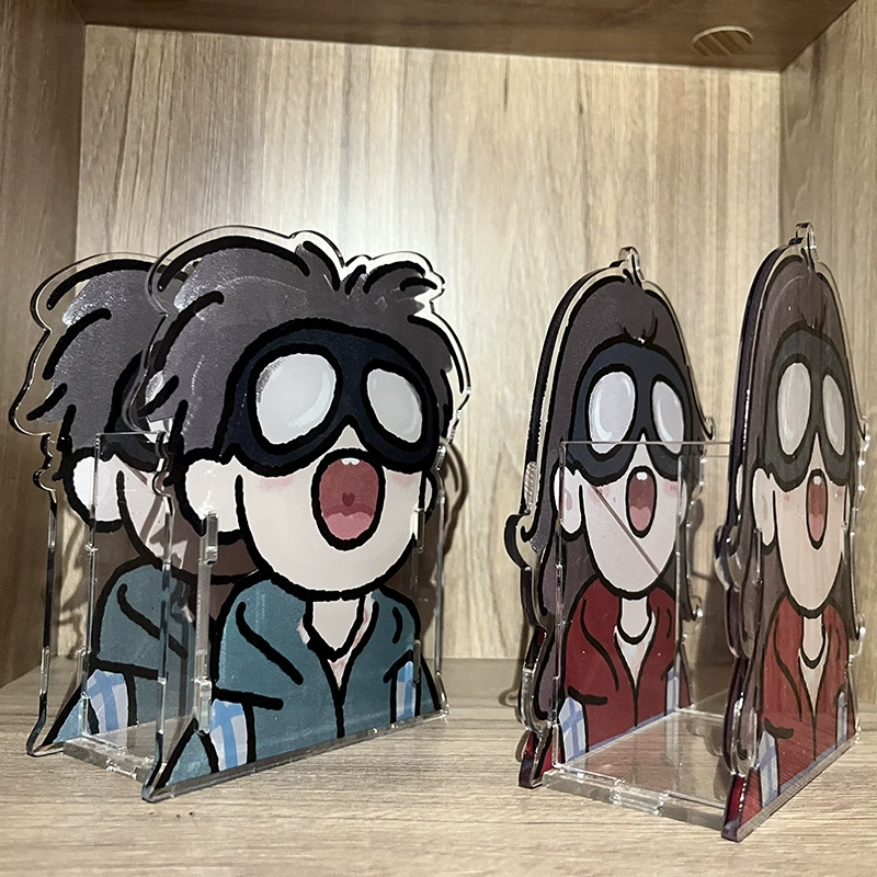 Пользовательские акрило-прозрачные ручки разборная коробка для хранения Настольная канцелярская косметика