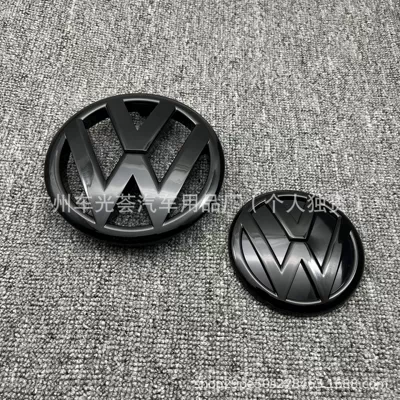 Suitable for Volkswagen 12-14/15-18 Jetta Car logo - 12-14jetta-replacement-front-and-rear-logos-black
