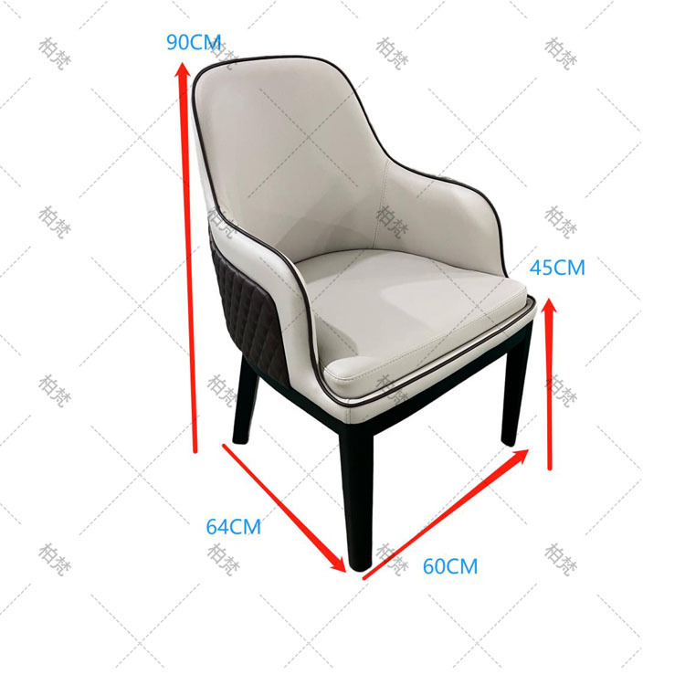 Sillas de comedor de alta gama para habitaciones privadas de hotel, sillas de comedor vintage de diseño, sillas de ratán de madera maciza, sillas de ocio, exclusivamente para suministro transfronterizo.
