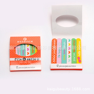 Matchbox sandpaper file, mini Matchbox file, 6 piece conjoined nail file, promotional gift nail file