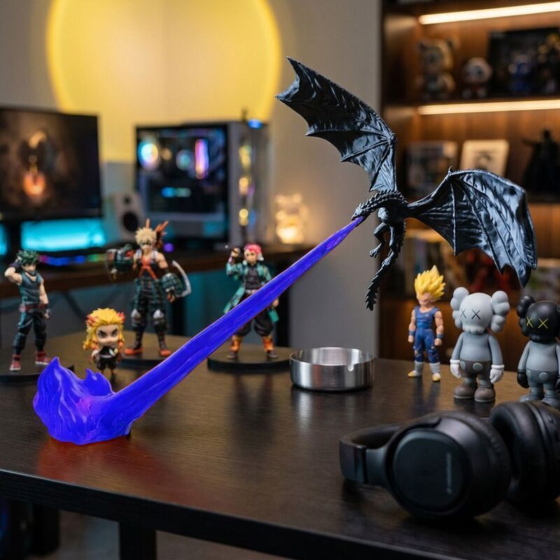 New Dragon's Breath Lamp, High-Value Dragon Lamp, Dragon's Breath Lamp Model, Creative Night Light, Atmosphere Lamp, USB Style