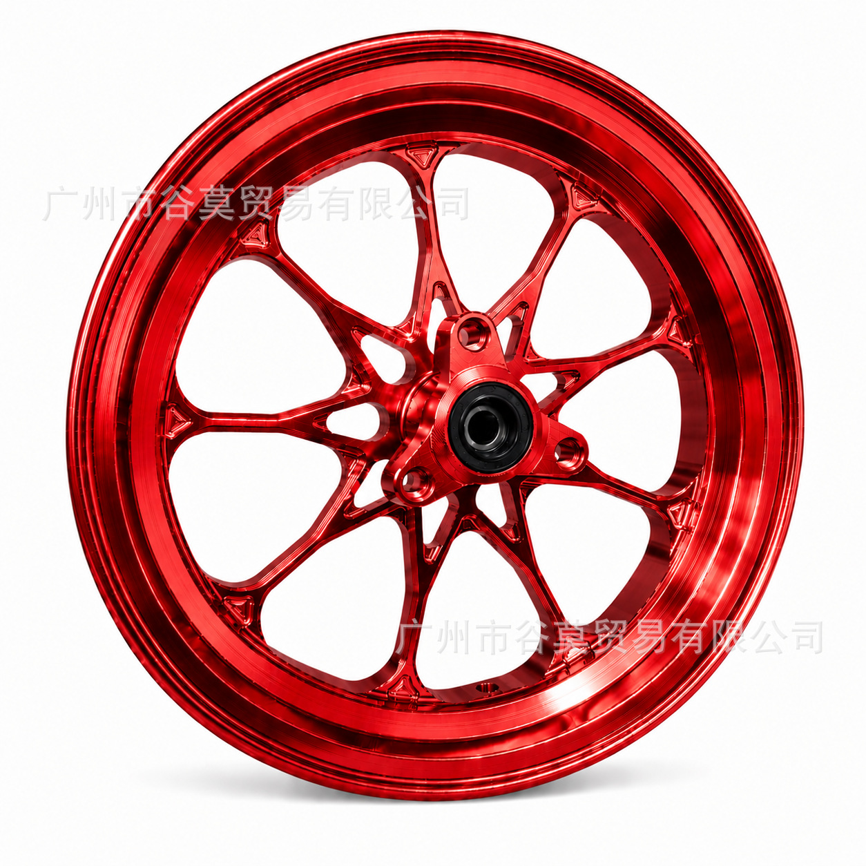 Electric Bicycle and Electric Motorcycle Modification Parts 10inch 12inch Aluminum Alloy Front Hub Aluminum Alloy Modified Hub