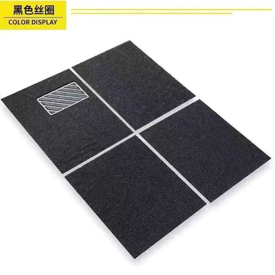 Universal Foot Pad – foot pad waterproof and dirt-resistant - black-wire-loop-four-piece-set