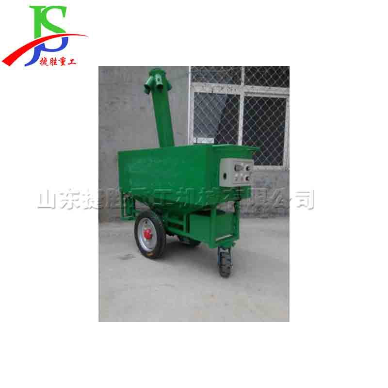 Vehículo de alimentación de cría de aves de corral empujado a mano equipo de alimentación de planta de cría eléctrica para alimentación de pollos