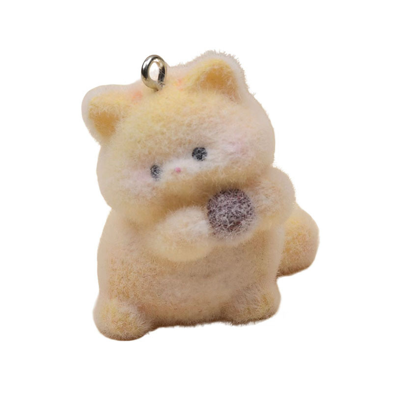 植毛猫ペンダント漫画かわいい樹脂ペンダント DIY 手作りジュエリーペンダントアクセサリー材料卸売|undefined