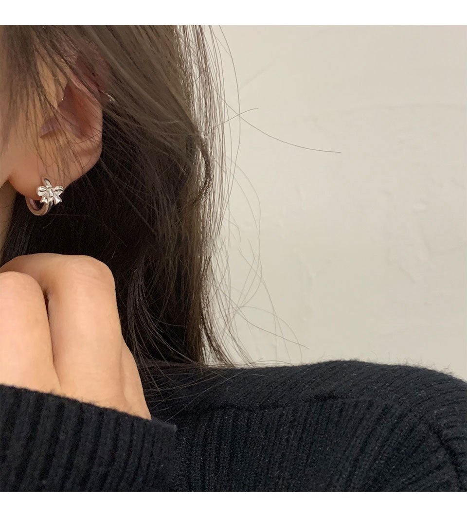 Örhängen studs slips i sterling silver för kvinnor_voghion.com