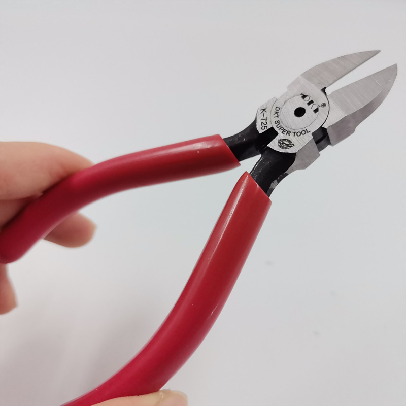 注塑水口钳塑胶模具水口修边钳DKT-K725水口钳5寸冷剪工业水口钳