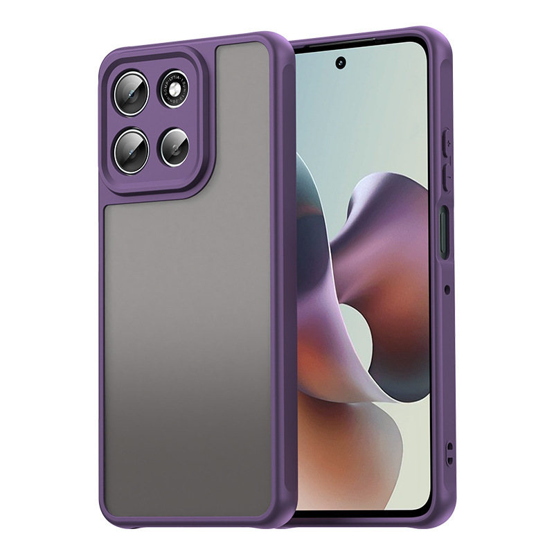 适用MotoG56保护套G66Y手机壳G66J防摔G86肤感PC+TPU磨砂G100Pro|undefined