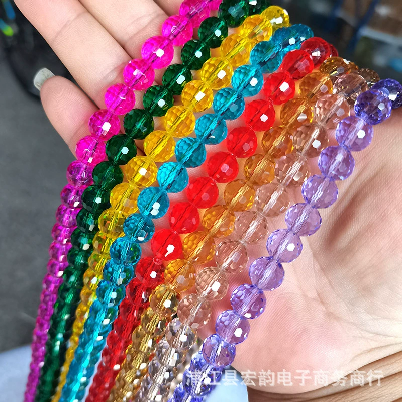 Кристаллические бусины Hongyun 96-гранные Земля бусины для DIY украшений аксессуаров сумок одежды витражные тарелки бусины