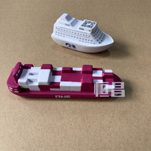 PU轮船聚氨酯发泡游轮飞机模型玩具儿童解压小汽车仿真交通工具