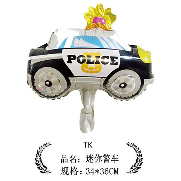 Mini coche de policía