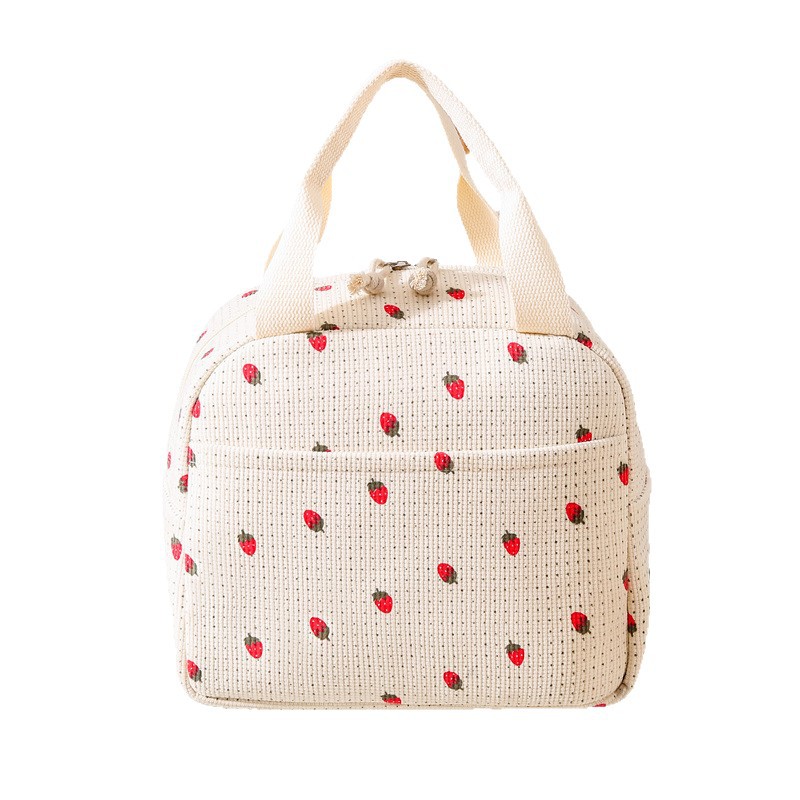Bolsa de aislamiento térmico portátil de gran capacidad, bolsa de almuerzo, bolsa de almuerzo