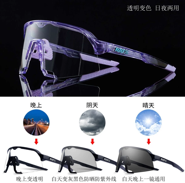 Purple frame (transparent discoloration)