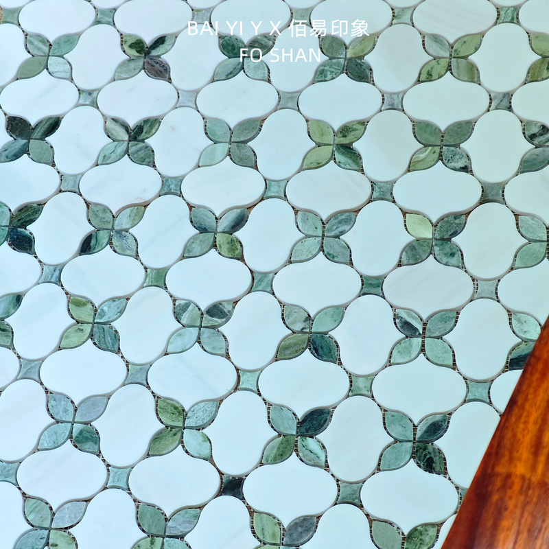 Stone Mosaic French-Style Marble Inlay Kitchen Bathroom Entrance Balcony Living Room Floor Tiles Background Wall Tiles Stone Mosaic French-Style Marble Inlay Kitchen Bathroom Entrance Balcony Living Room Floor Tiles Background Wall Tiles