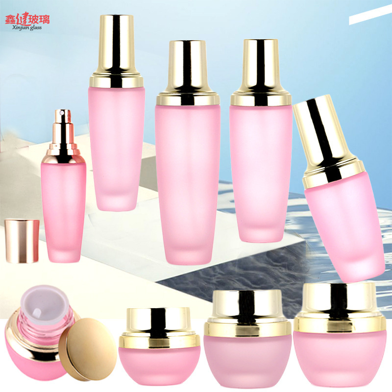 Manufacturer of 20G-50G Translucent Powder Cream Glass Bottles, 30Ml-120Ml High-Quality White Glass for Facial Cleanser/Lotion