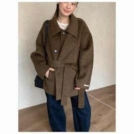 女式毛呢外套;女装呢料加工;连衣裙