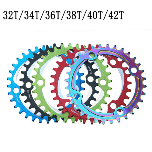 GANOPPER mountain bike crank chainring 104BCD bicycle non-integrated chainring 32/34/36/38t