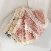 女士内裤女蕾丝纯欲性感大码日系少女款全棉抗菌裆三角裤爆款批发