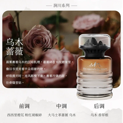 Car Perfume, Car Fragrance, High-End Long-Lasting Light Fragrance, Women's Special Premium Fragrance, Removes Odors and Freshens the Air (Car Perfume Aromatherapy) - jianchuanebony-rose-1-bottle-140ml