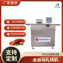 红肠腊肠全自动捆扎机香肠分段打结机亲亲肠缠线机松花肠扎线机