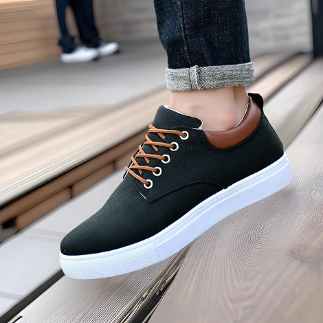 2025 New Cross-border plus size Men's Casual Fashion Lovers All-match Men's Shoes Korean Canvas Shoes Trendy Sneakers