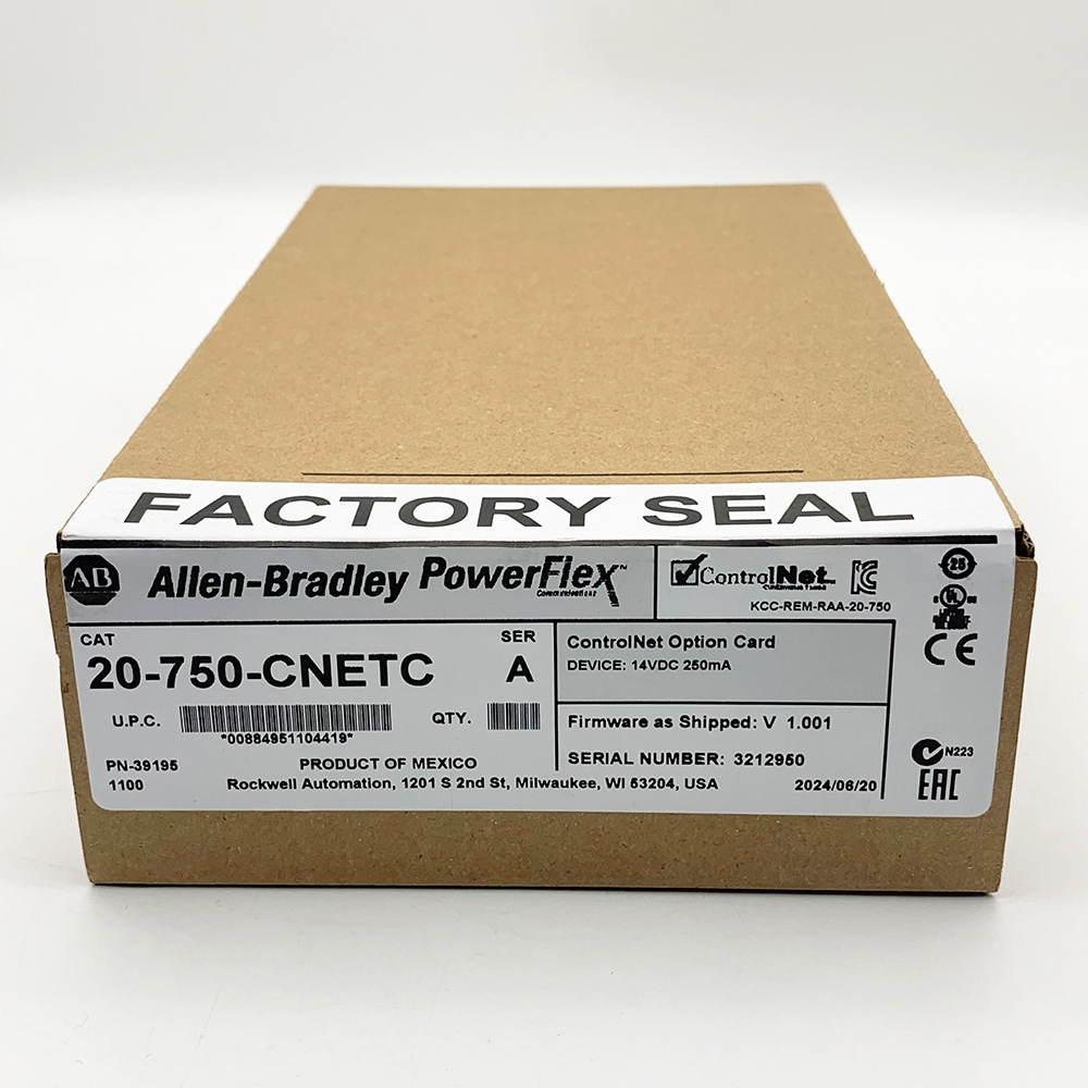 20-750-CNETC变频器面板罗克韦尔Allen-Bradley全新20750CNETC