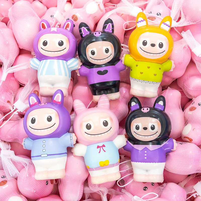 라부부 [약 12cm] 메쉬백