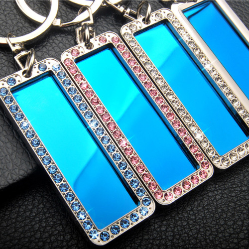 Xiangyun Rope License Plate Keychain Personalized Car Men's Laser Engraving Lettering Pendant Women's Gift Anti-Lost Phone Number
