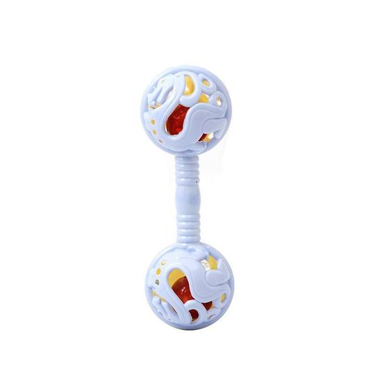 Toddler Double-headed Rattle Toy Baby Handheld Early Childhood Education Bell Toy Children's Intelligence Toy Gift Early Childhood Education Gift
