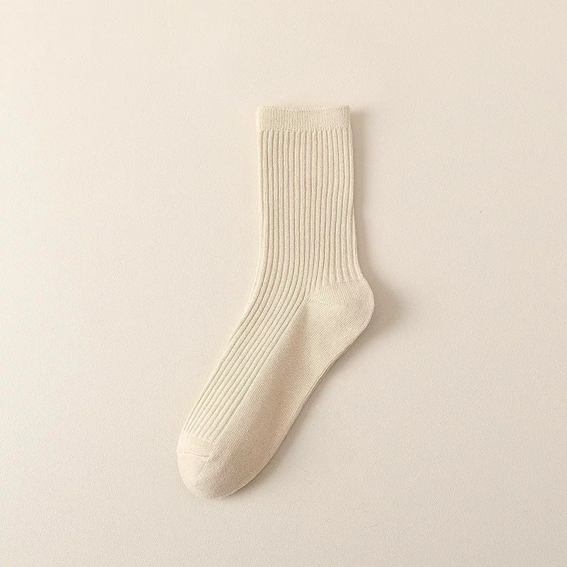 Antibacterial summer cute knee socks, mid-length